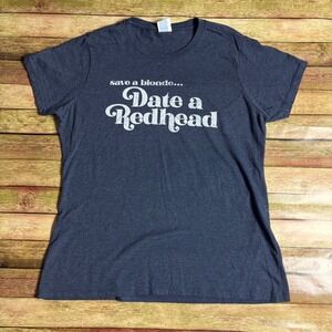 date a redhead graphic t-shirt. item 482